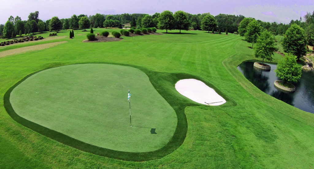 Commercial Golf Course & MiniGolf Artificial Turf Installation