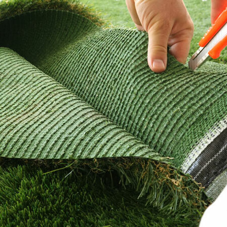 A Professional Turf Installation in Delray Beach, Florida